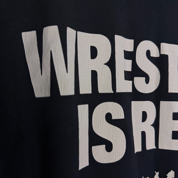 WWE Cactus Jack Shirt Men Medium John Cena Travis Scott Wrestling Is Real Tshirt - Picture 5 of 14